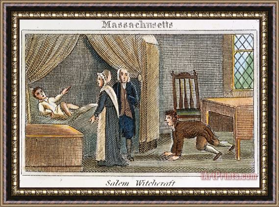 Others Salem Witchcraft, 1692 Framed Print