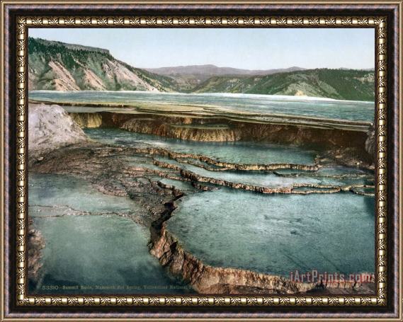 Others Yellowstone: Hot Spring Framed Print