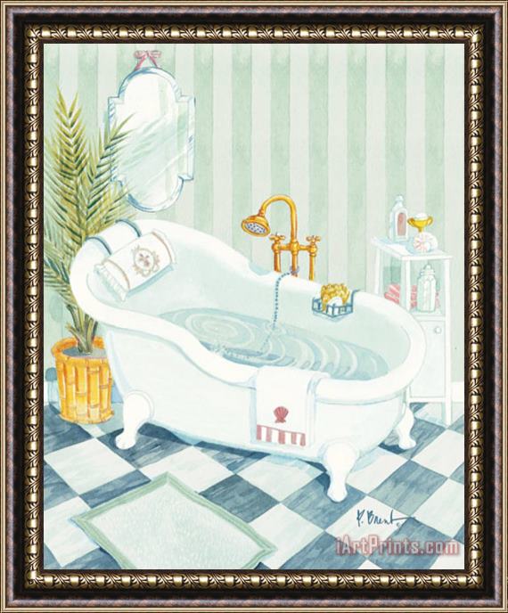 Paul Brent Claw Tub Framed Painting