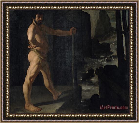 Paul Cezanne Apotheosis of Delacroix Framed Print