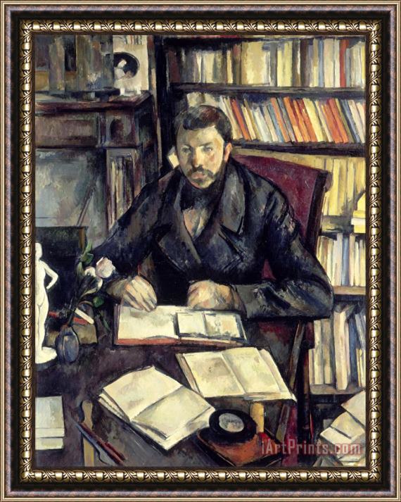 Paul Cezanne Gustave Geffroy C 1895 Framed Painting