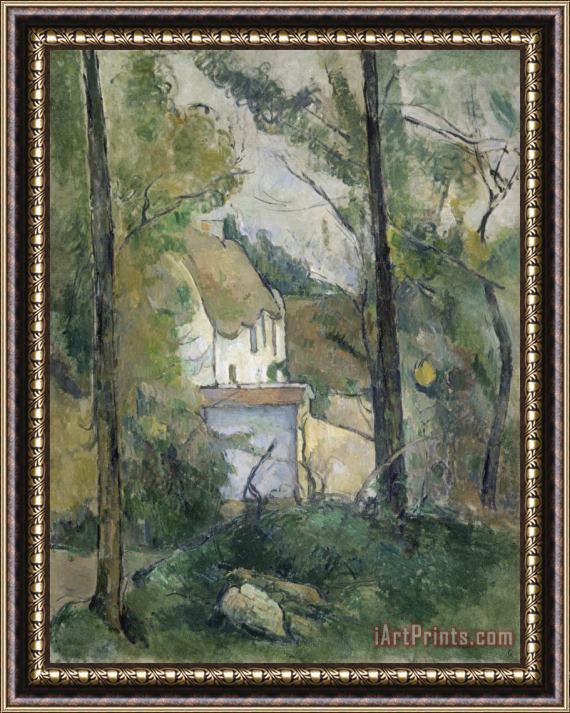 Paul Cezanne House in The Trees Auvers 1879 Framed Print