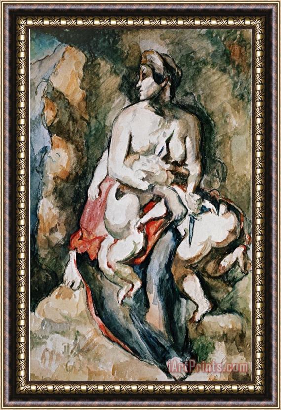 Paul Cezanne Medea 1880 Framed Print