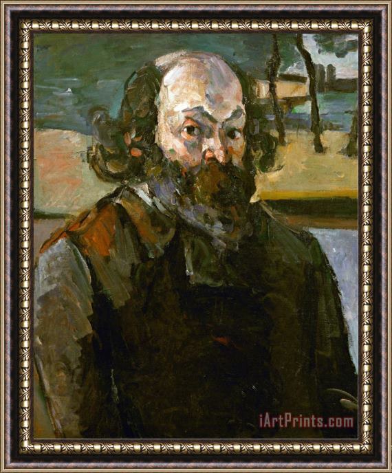 Paul Cezanne Self Portrait 1873 1876 Framed Painting