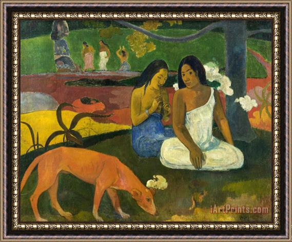 Paul Gauguin Arearea Framed Print