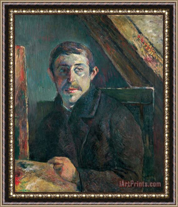 Paul Gauguin Self Portrait Framed Print