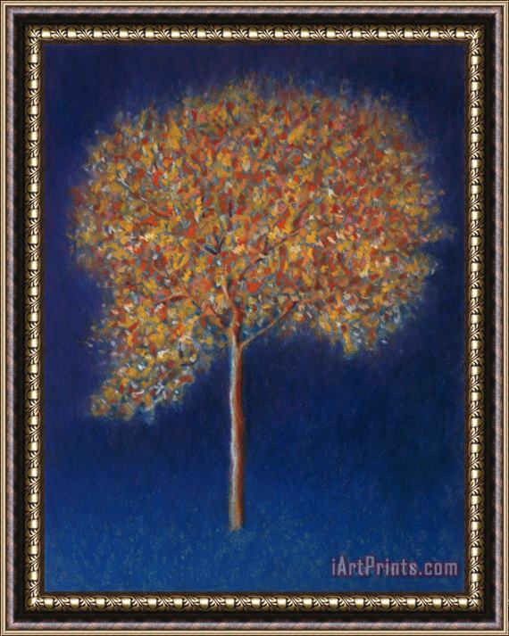 Peter Davidson Tree In Blossom Framed Painting