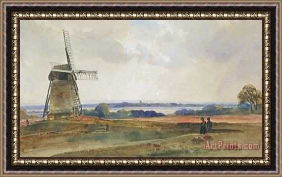 Peter de Wint The Windmill Framed Print