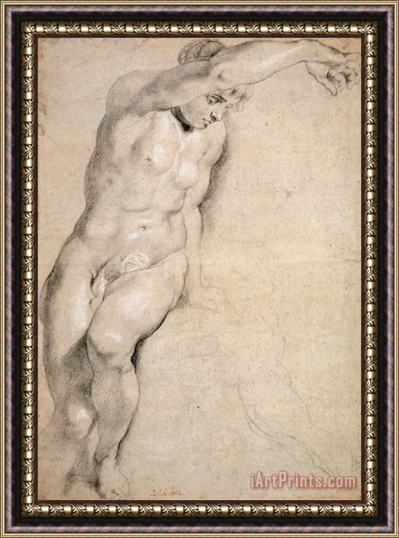Peter Paul Rubens Psyche Framed Painting