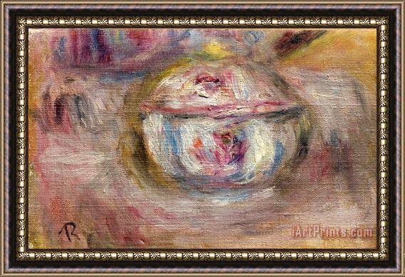 Pierre Auguste Renoir Sucrier. Fragment Framed Print