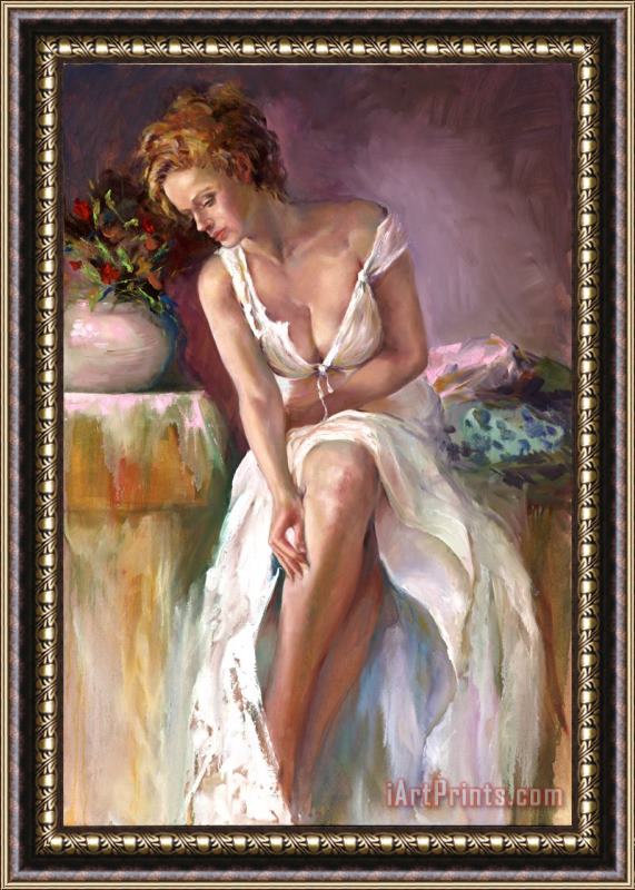 Pino Daeni Angelica Framed Painting