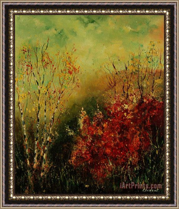 Pol Ledent Autumn Lanfscape Framed Print