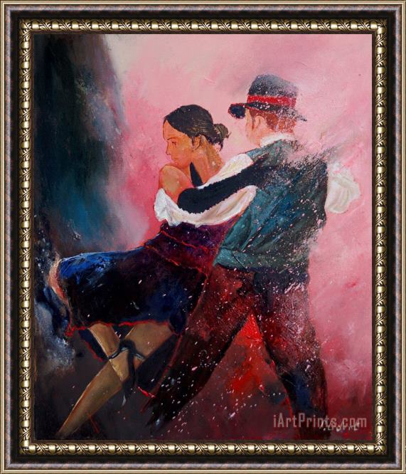 Pol Ledent Dancing tango Framed Print