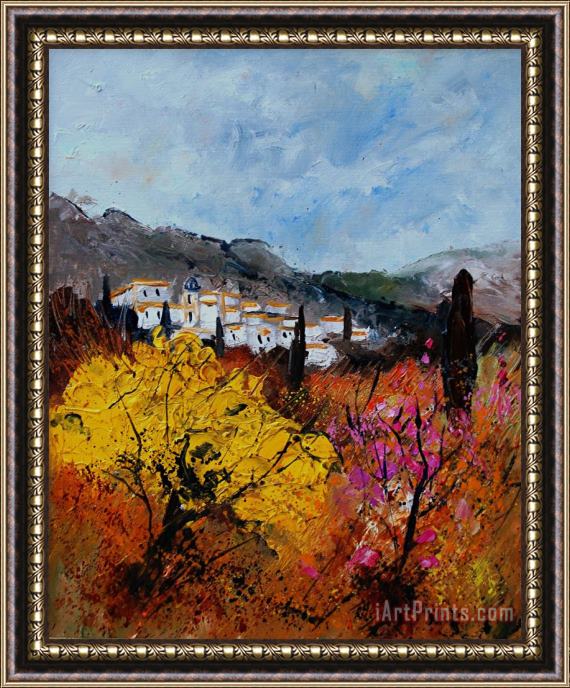 Pol Ledent Provence Framed Painting