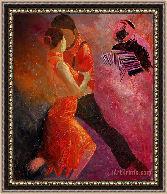 Pol Ledent Tango Framed Painting