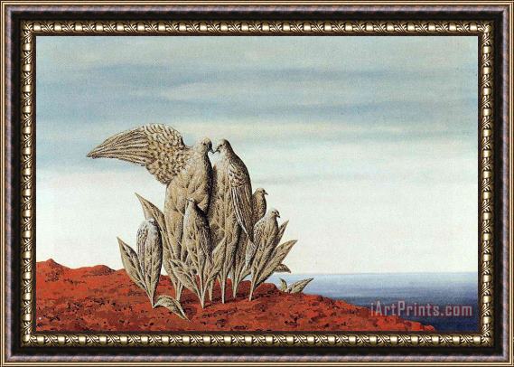 rene magritte Island of Treasures 1942 Framed Print