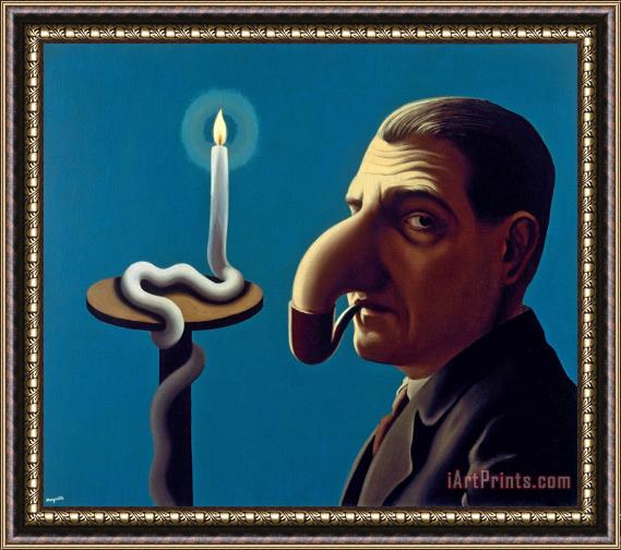 rene magritte Philosopher's Lamp 1936 Framed Painting