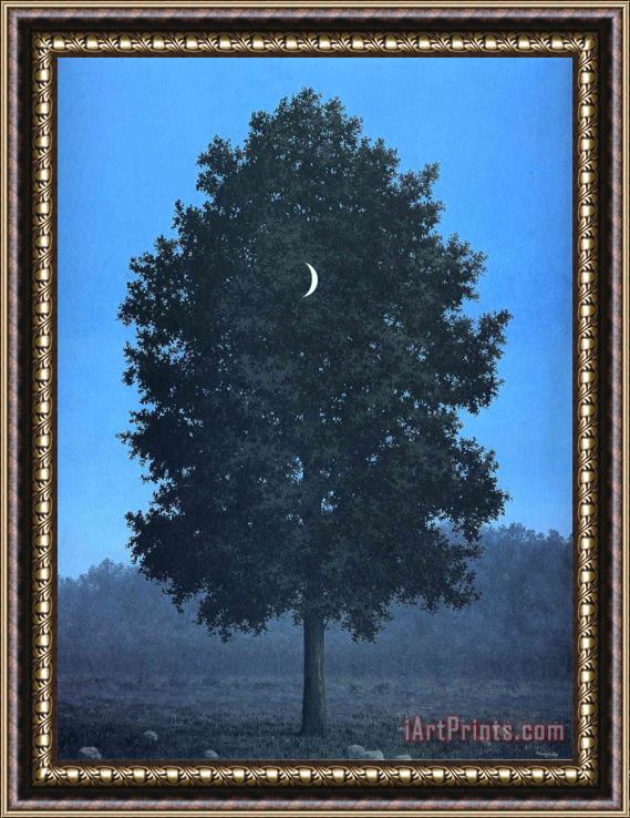 rene magritte Sixteenth of September 1956 Framed Painting