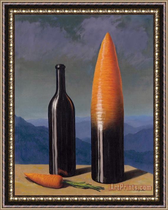 rene magritte The Explanation 1952 Framed Painting