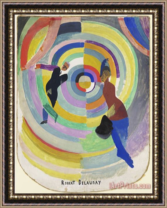 Robert Delaunay Political Drama Framed Painting