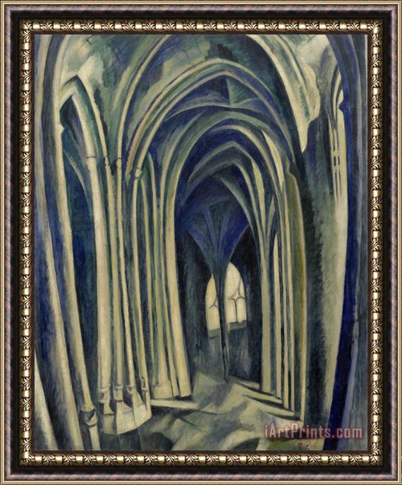 Robert Delaunay Saint Severin No. 3 Framed Print