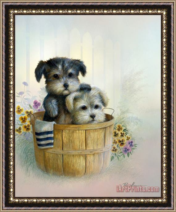 Ruane Manning Brotherly Love Framed Painting