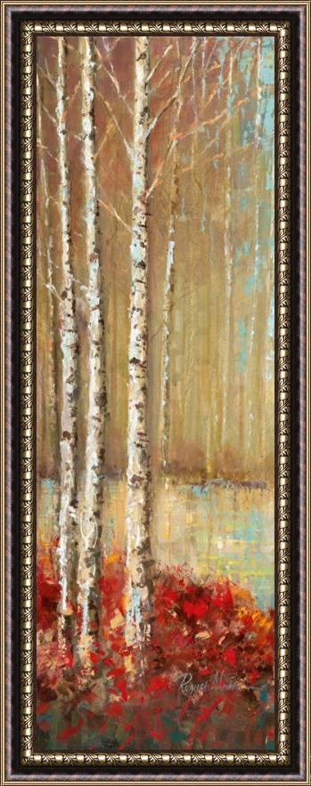 Ruane Manning Emerald Pond I Framed Painting