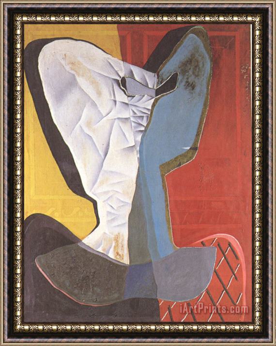 Salvador Dali Harlequin 1927 Framed Painting