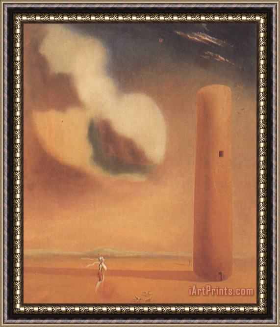 Salvador Dali The Sign of Anguish 1936 Framed Painting