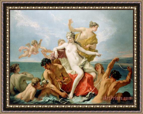Sebastiano Ricci Triumph of The Marine Venus Framed Painting