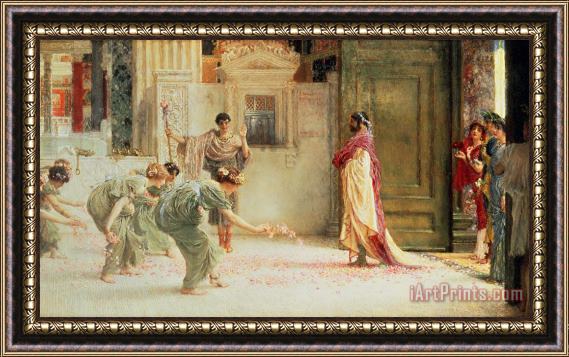 Sir Lawrence Alma-Tadema Caracalla Framed Print