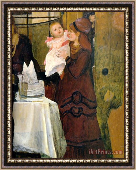 Sir Lawrence Alma-Tadema The Epps Family Screen Framed Print
