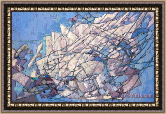 tamara de lempicka L'ocean, 1963 Framed Painting