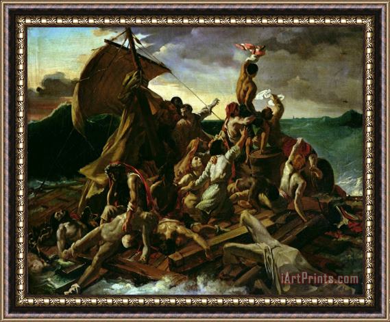 Theodore Gericault The Raft of the Medusa Framed Painting