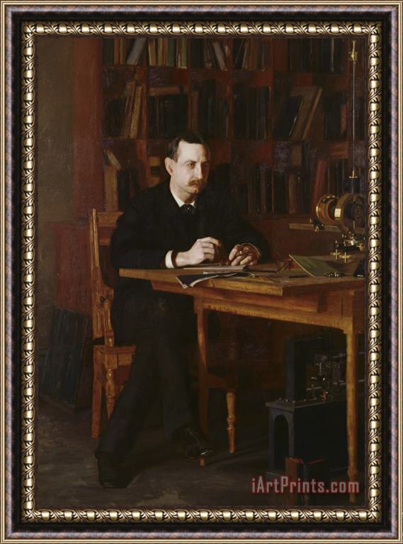 Thomas Eakins Portrait of William D. Marks Framed Print