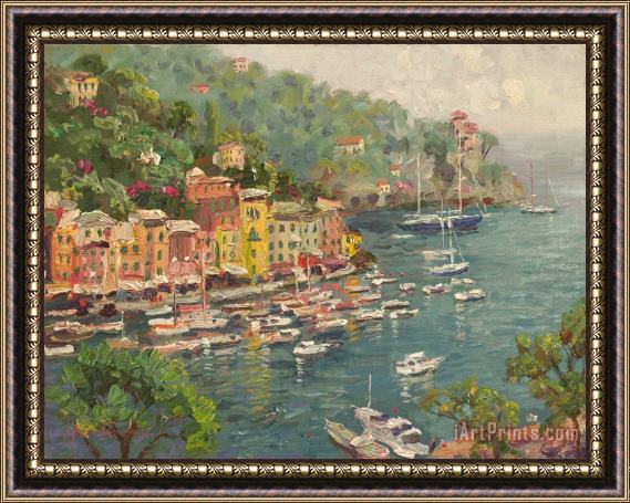 Thomas Kinkade Portofino Framed Painting