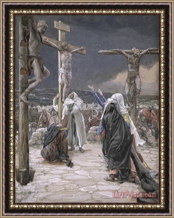 Tissot The Death of Jesus Framed Print