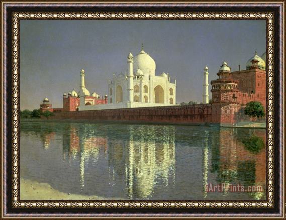 Vasili Vasilievich Vereshchagin The Taj Mahal Framed Painting