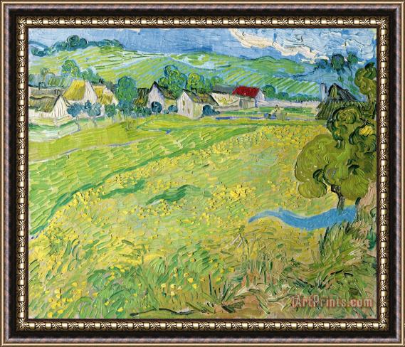 Vincent van Gogh Les Vessenots a Auvers Framed Painting