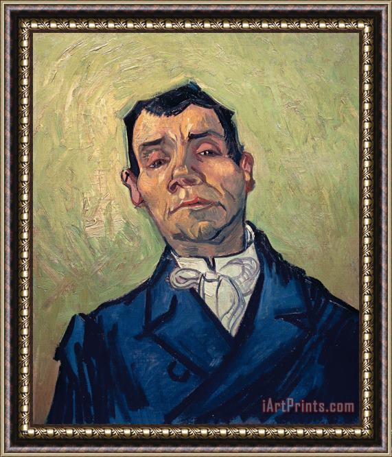 Vincent van Gogh Portrait Of Man Framed Print