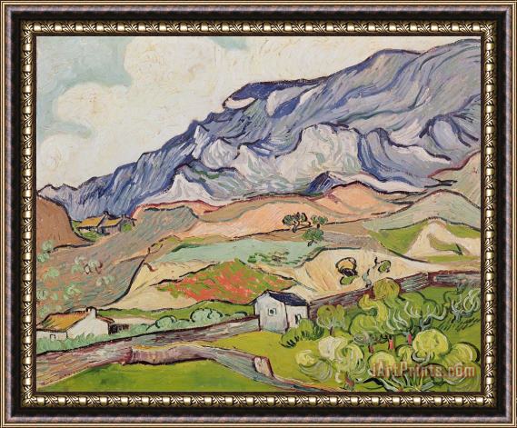 Vincent van Gogh The Alpilles Framed Print