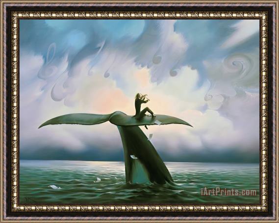 Vladimir Kush Play for The Ocean Framed Painting