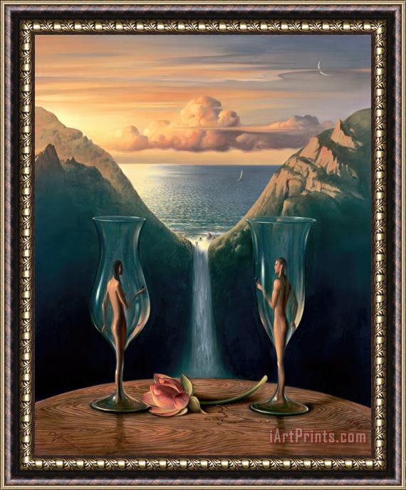 Vladimir Kush To Our Time Together Framed Painting