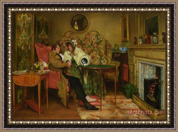 Walter Dendy Sadler A Sure Cure for The Gout Framed Painting