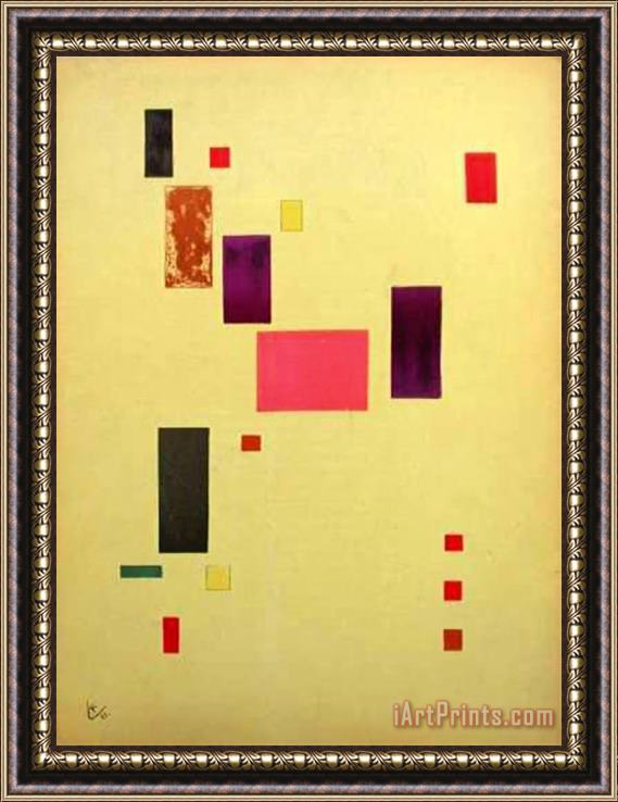 Wassily Kandinsky Composition V Framed Print