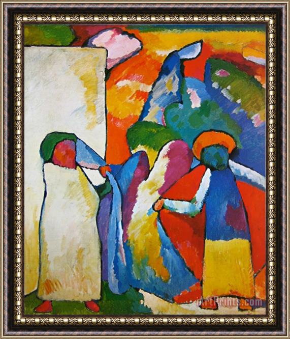 Wassily Kandinsky Improvisation No 6 Framed Print