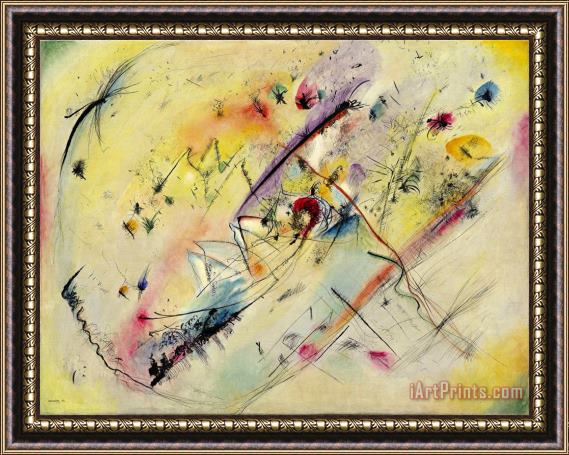 Wassily Kandinsky Light Picture Framed Painting