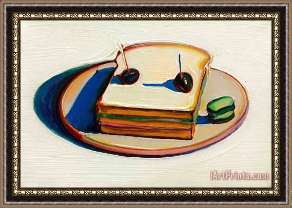 Wayne Thiebaud Sandwich, 1963 Framed Print