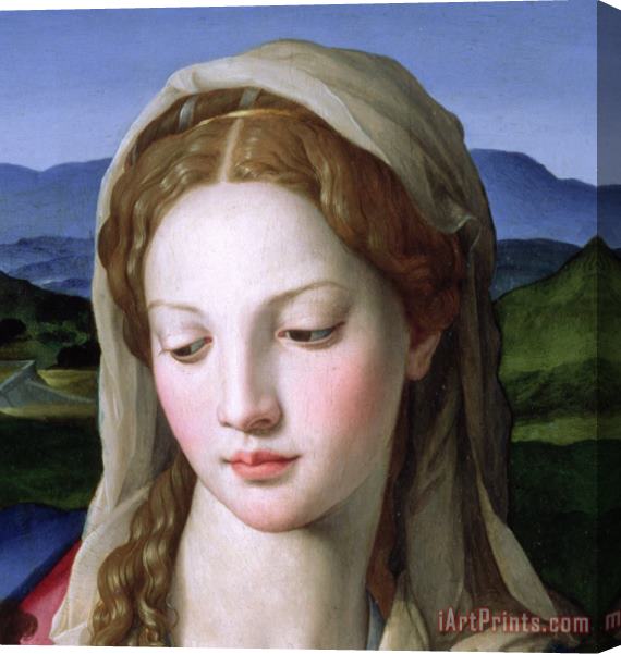 Agnolo Bronzino Mary Stretched Canvas Print / Canvas Art