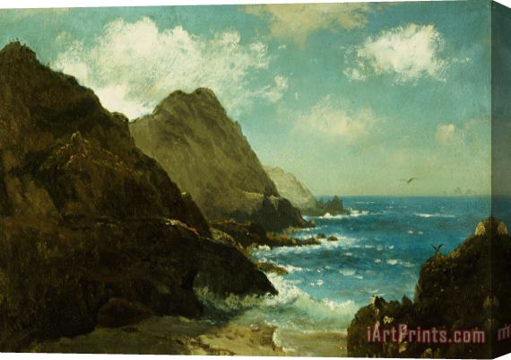 Albert Bierstadt Farallon Islands Stretched Canvas Print / Canvas Art